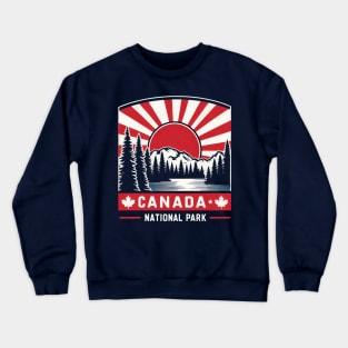 Canada National Park Crewneck Sweatshirt